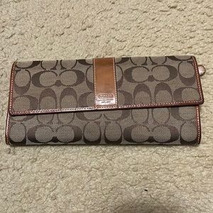 Coach wallet (pen marks inside)